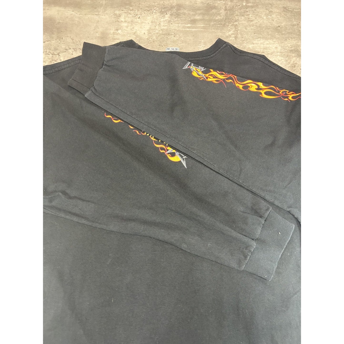 Vintage Metallica San Francisco Long Sleeve Rock Music Band T-Shirt Size 2XL