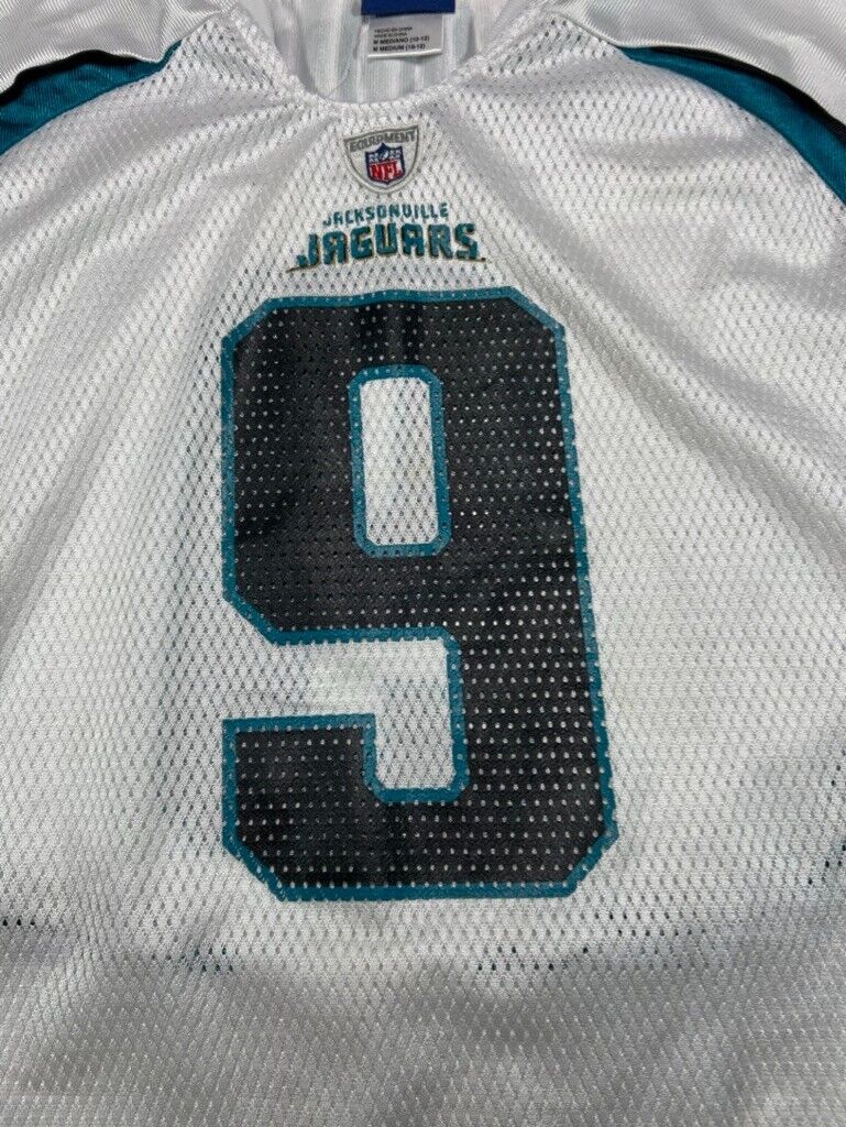 David Garrard #9 Jacksonville Jaguars NFL Reebok Football Jersey Sz YOUTH Medium