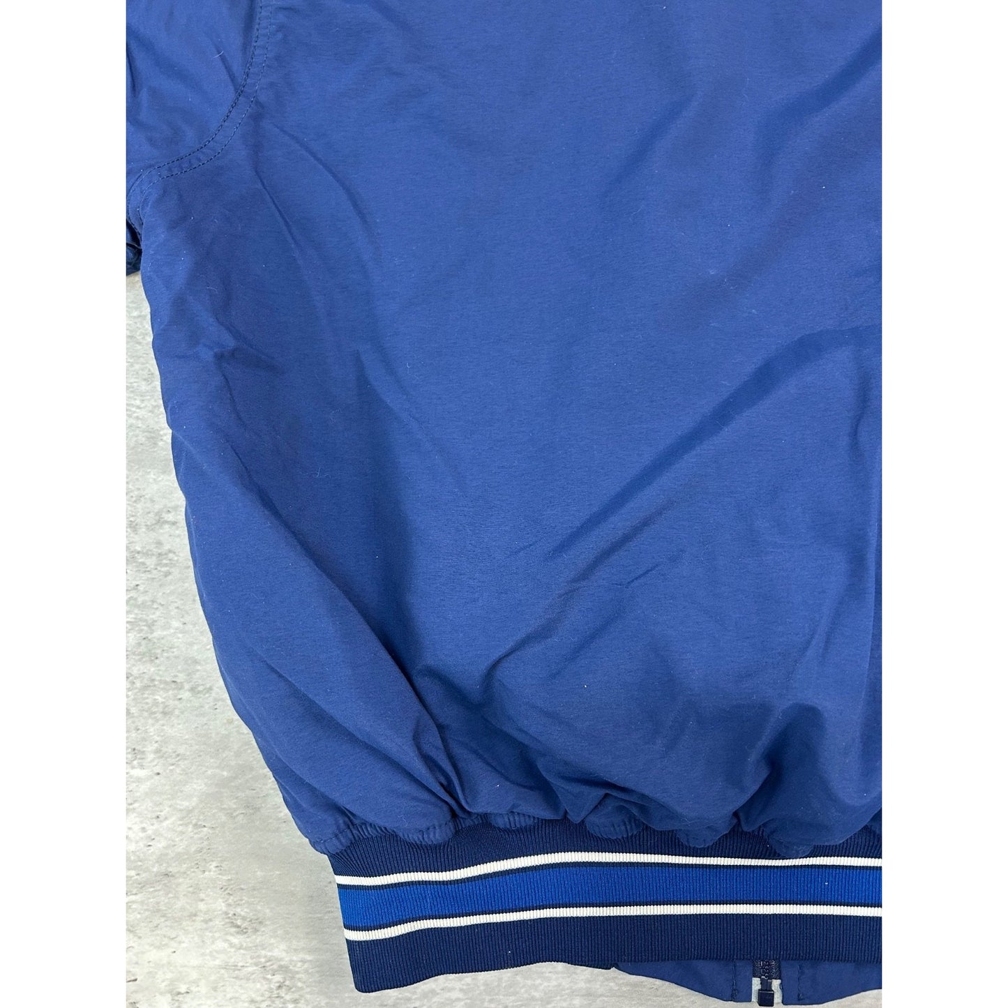 Vintage 90s Columbus Clippers MiLB Stitched Baseball Bomber Jacket Size Large