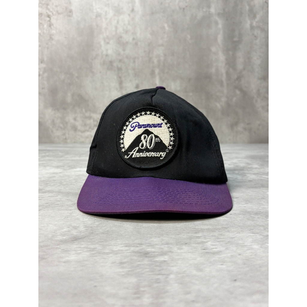 Vintage 1992 Paramount Pictures 80th Anniversary Snapback Hat OSFA