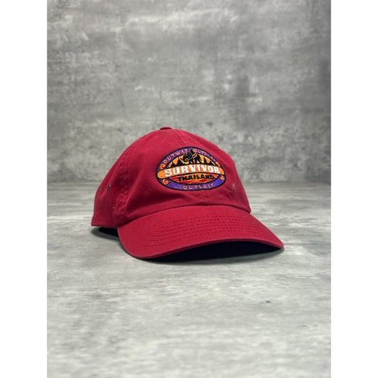 Vintage Survivor Thailand Embroidered Logo TV Show Promo Strapback Hat OSFA