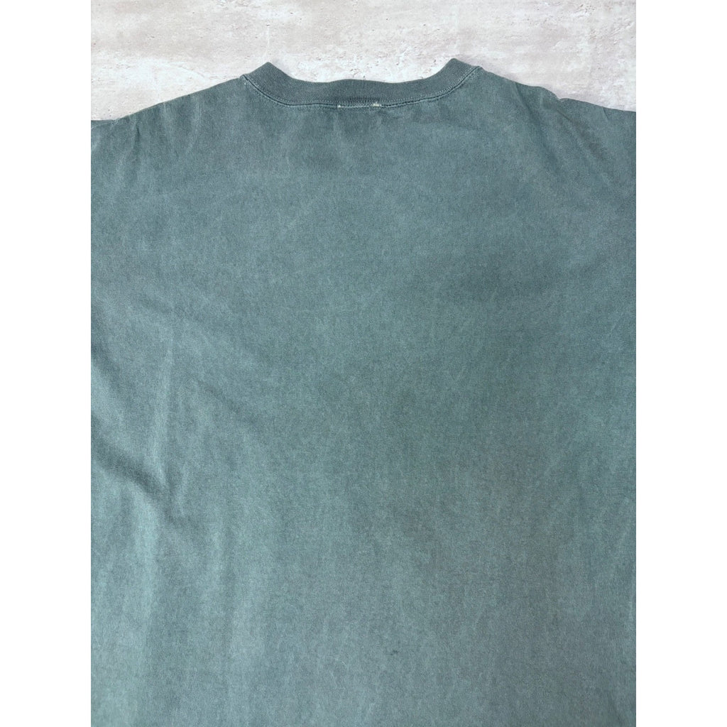 Vintage Harley Davidson Knucklehead Engine Graphic T-Shirt Size Large