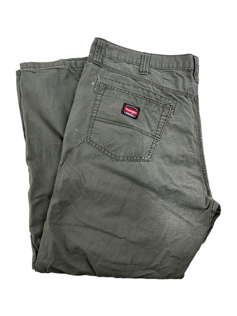 Wrangler Workwear Ripstop Five Pocket Pants Size 41 Dark Gray