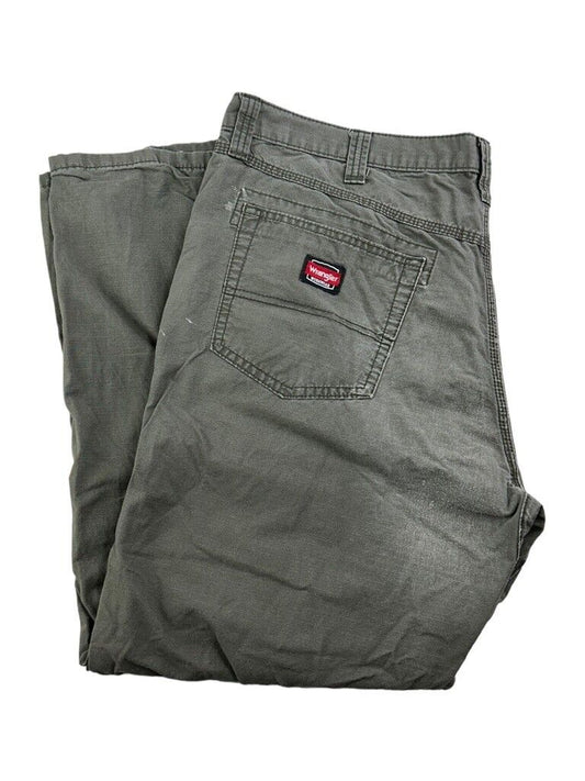 Wrangler Workwear Ripstop Five Pocket Pants Size 41 Dark Gray