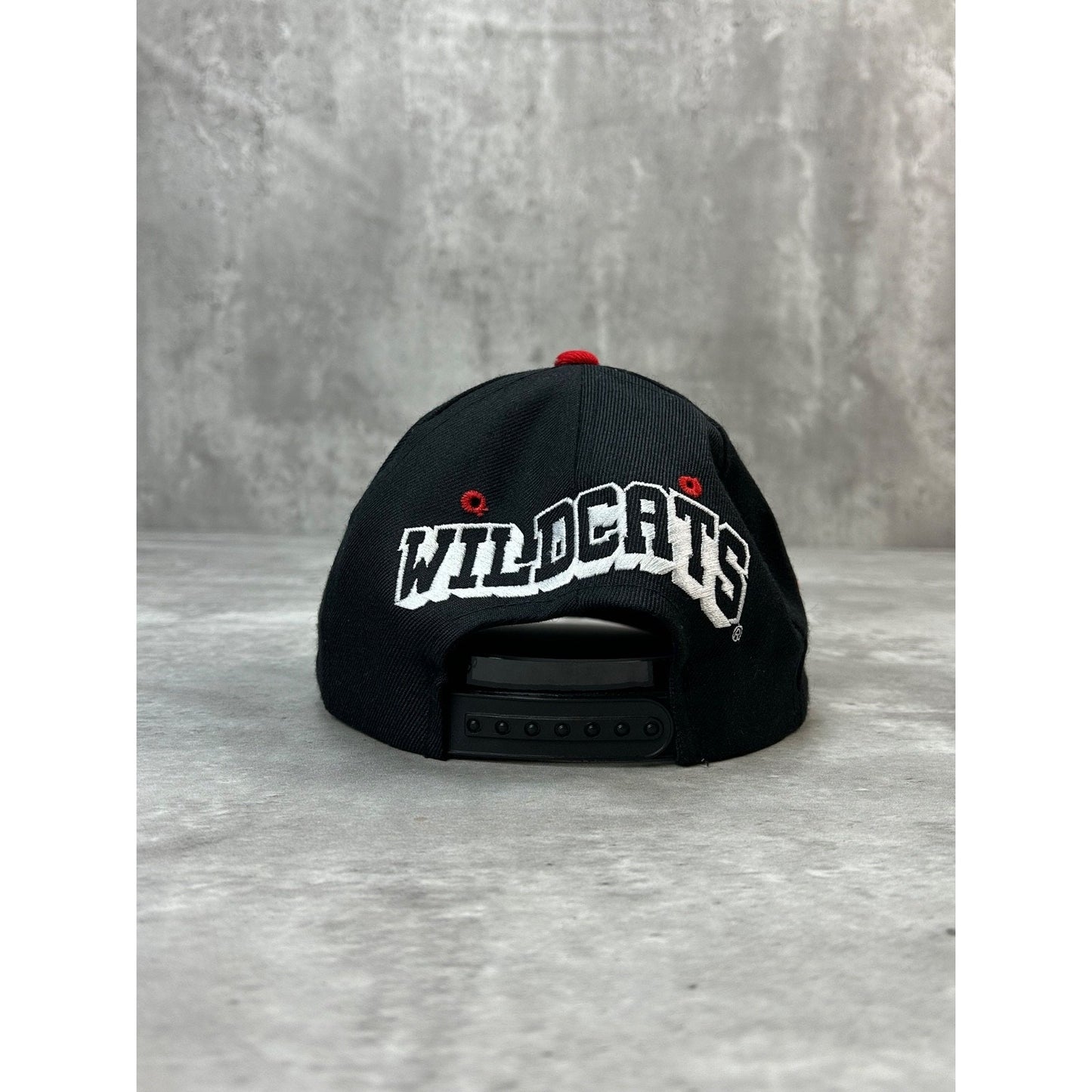 Vintage 90s Arizona Wildcats NCAA Embroidered Spellout Snapback Hat OSFA
