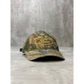 Vintage Ford Hanna Motors Embroidered Logo Camo Strapback Hat OSFA