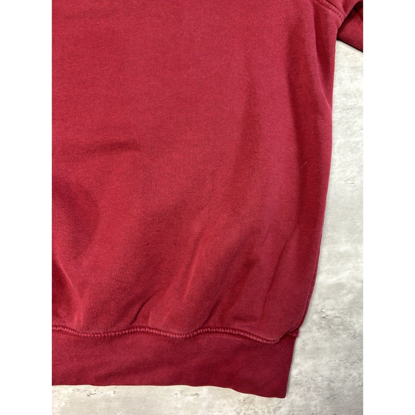 Vintage 2000s Nike Embroidered Mini Swoosh Crewneck Sweatshirt Size XL Maroon