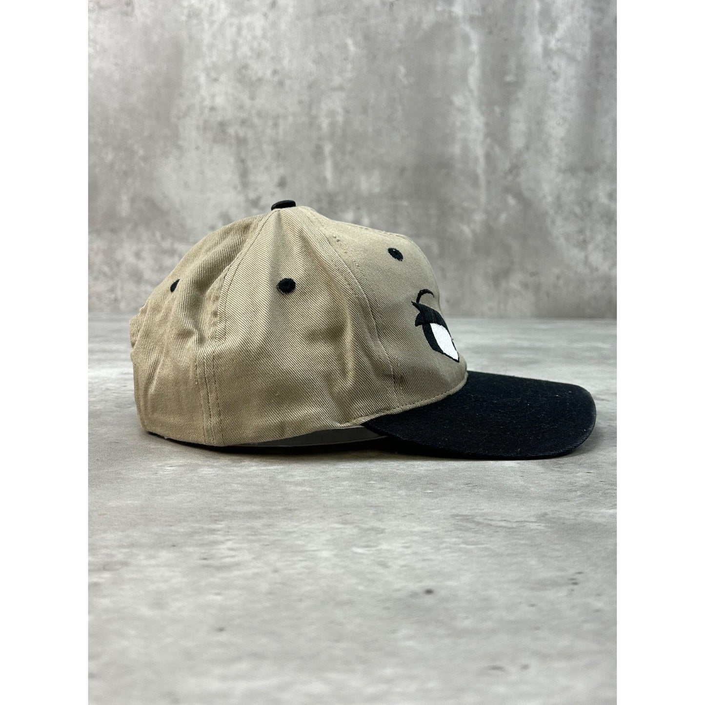 Vintage 90s Looney Tunes Taz Embroidered Character Snapback Hat OSFA