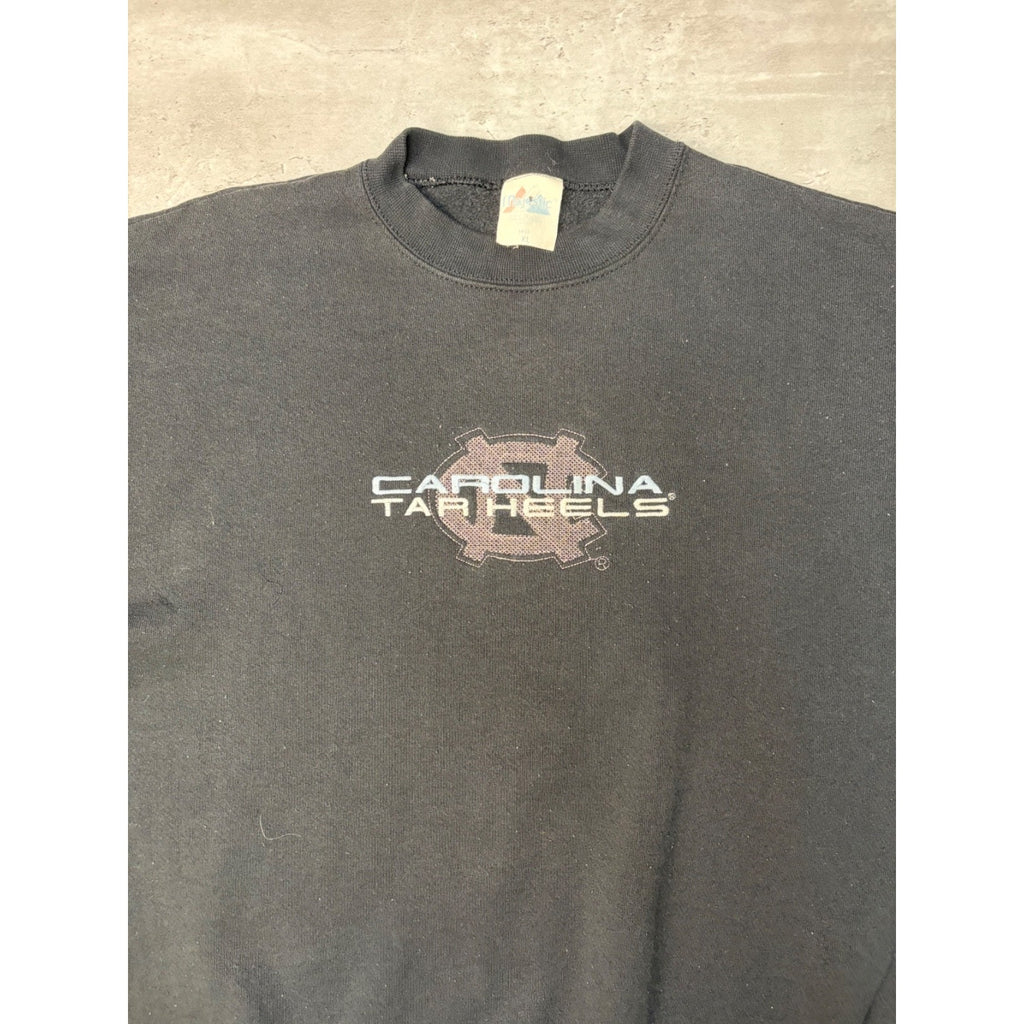 Vintage 90s Carolina Tarheels NCAA Embroidered Logo Sweatshirt Size XL
