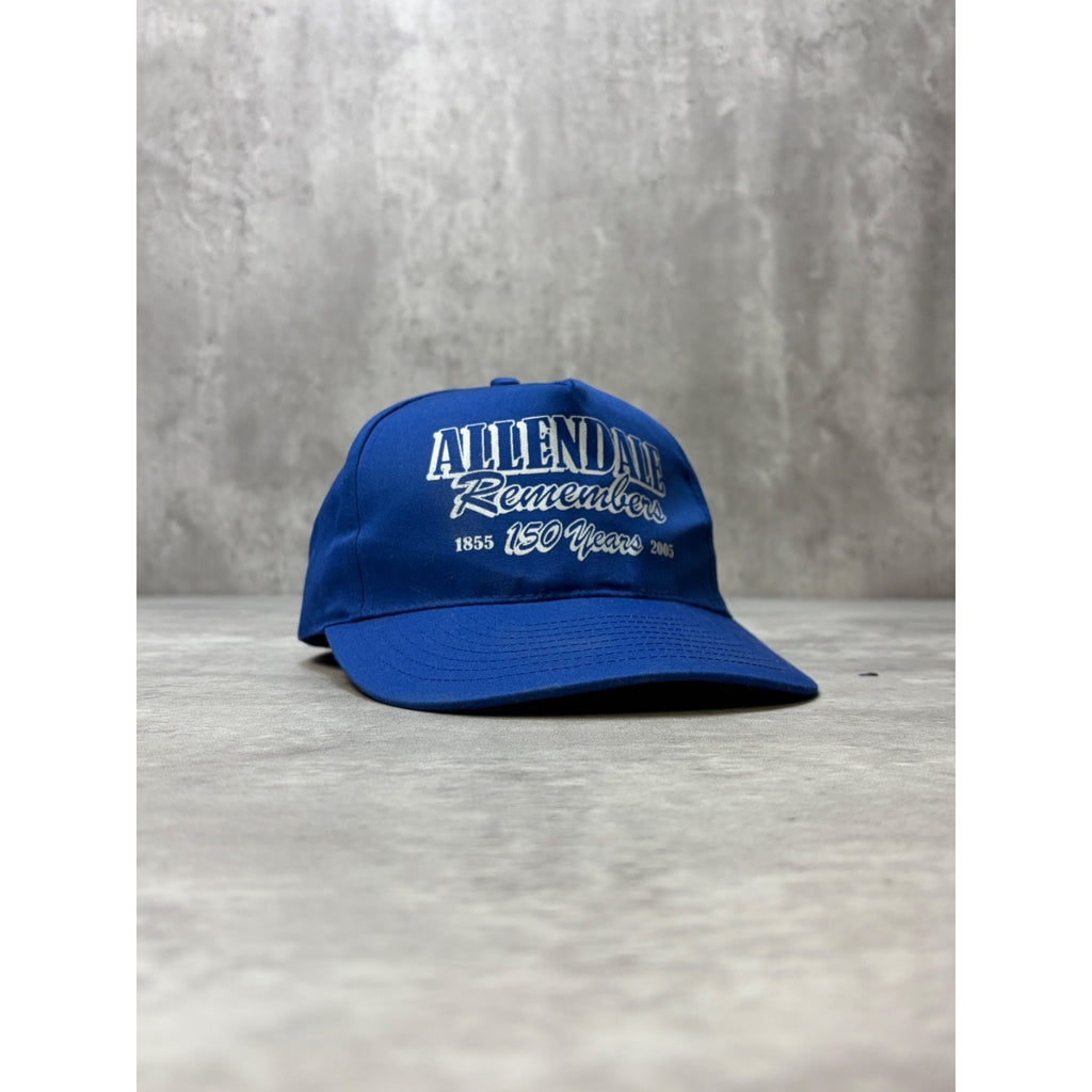 Vintage 2005 Allendale Remembers Spellout Snapback Hat OSFA
