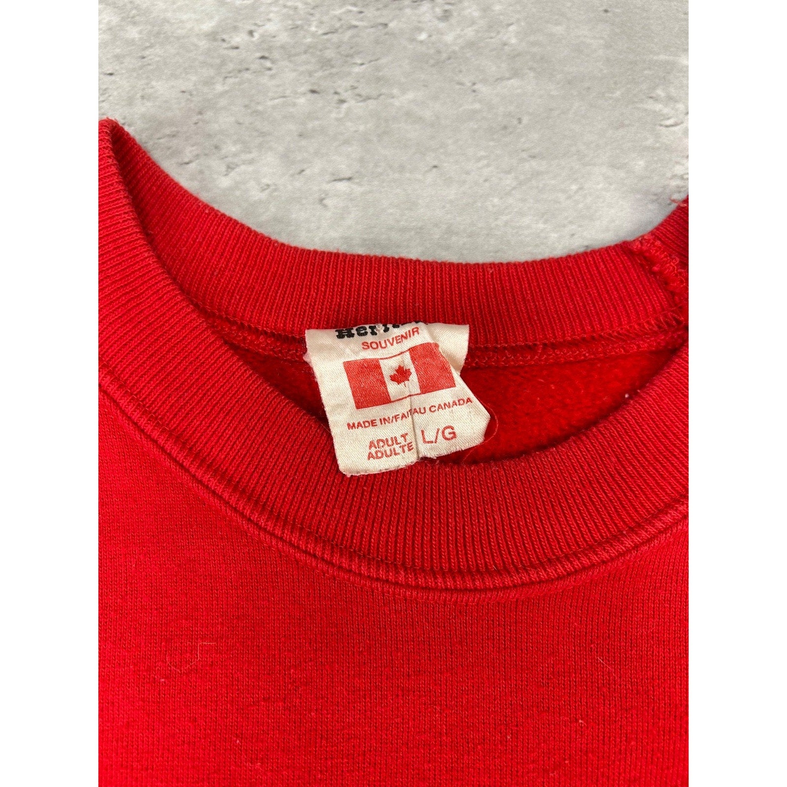 Vintage 90s Calgary Stampede Destination Spellout Graphic Sweatshirt Size Large