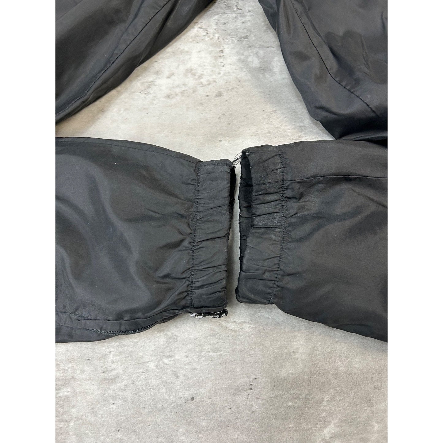 Vintage 90s Nike Embroidered Swoosh Nylon Track Pants Size Small