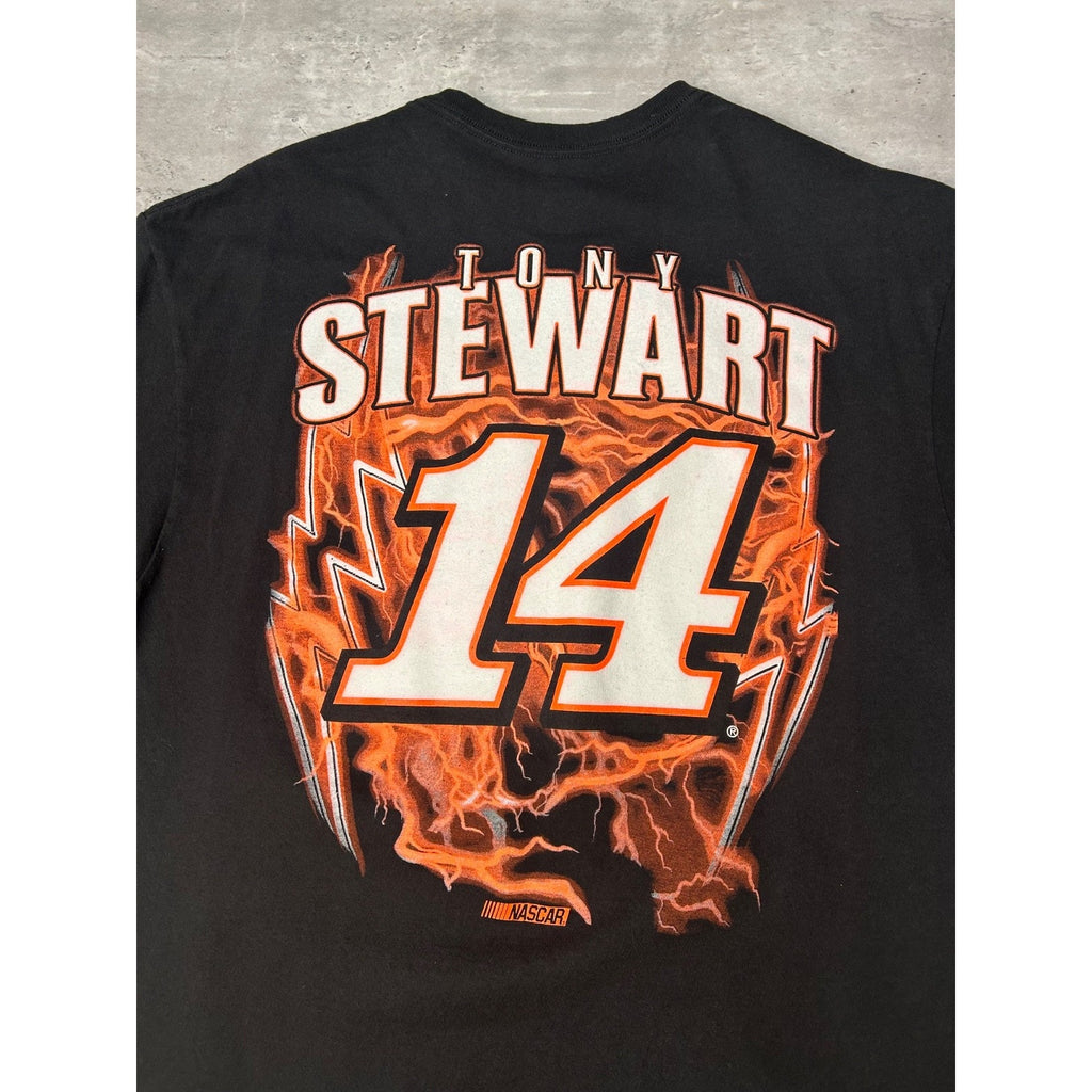 Vintage Tony Stewart #20 Home Depot Racing Nascar Graphic T-Shirt Size XL