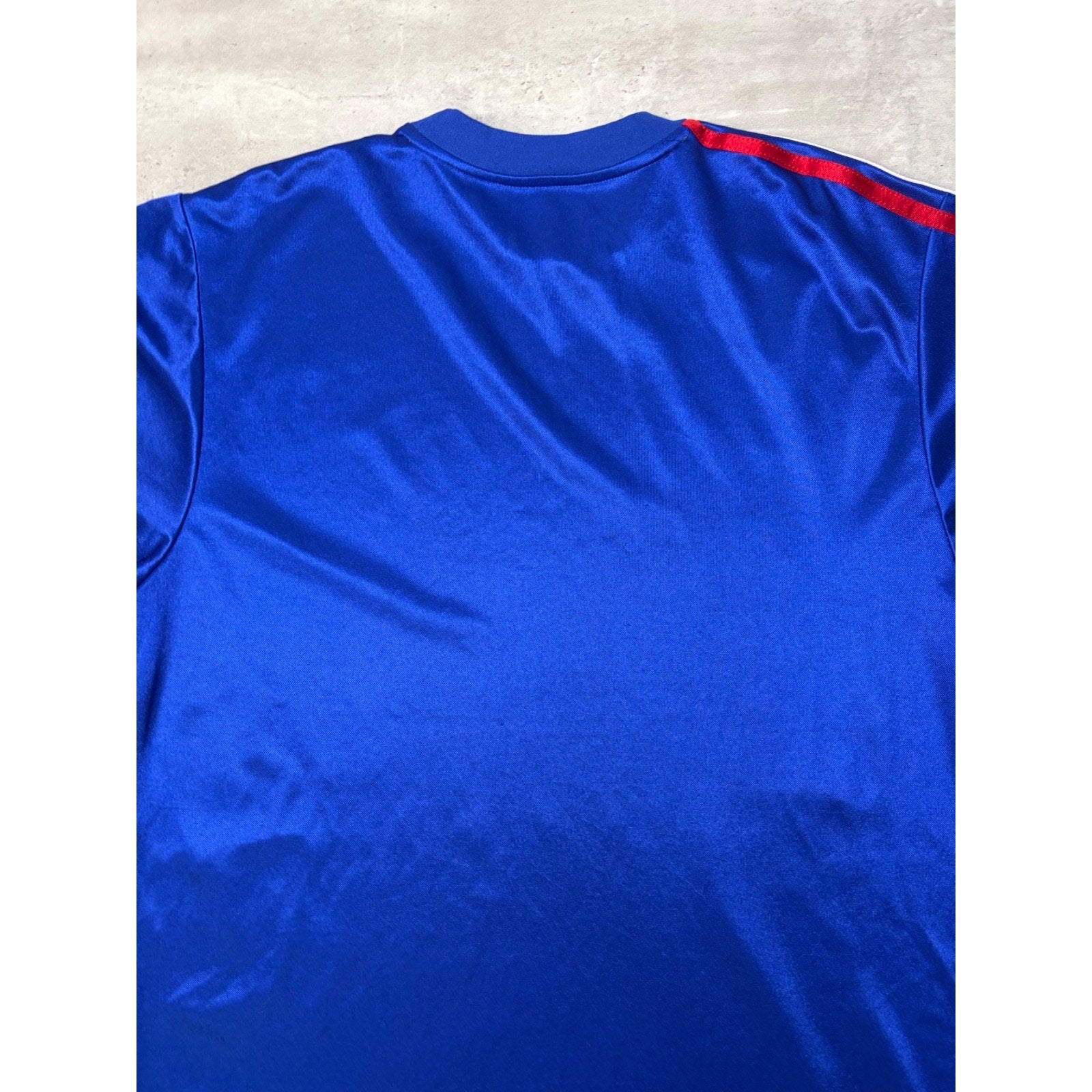 Vintage Team Italy Adidas Blue Soccer Jersey Size Medium