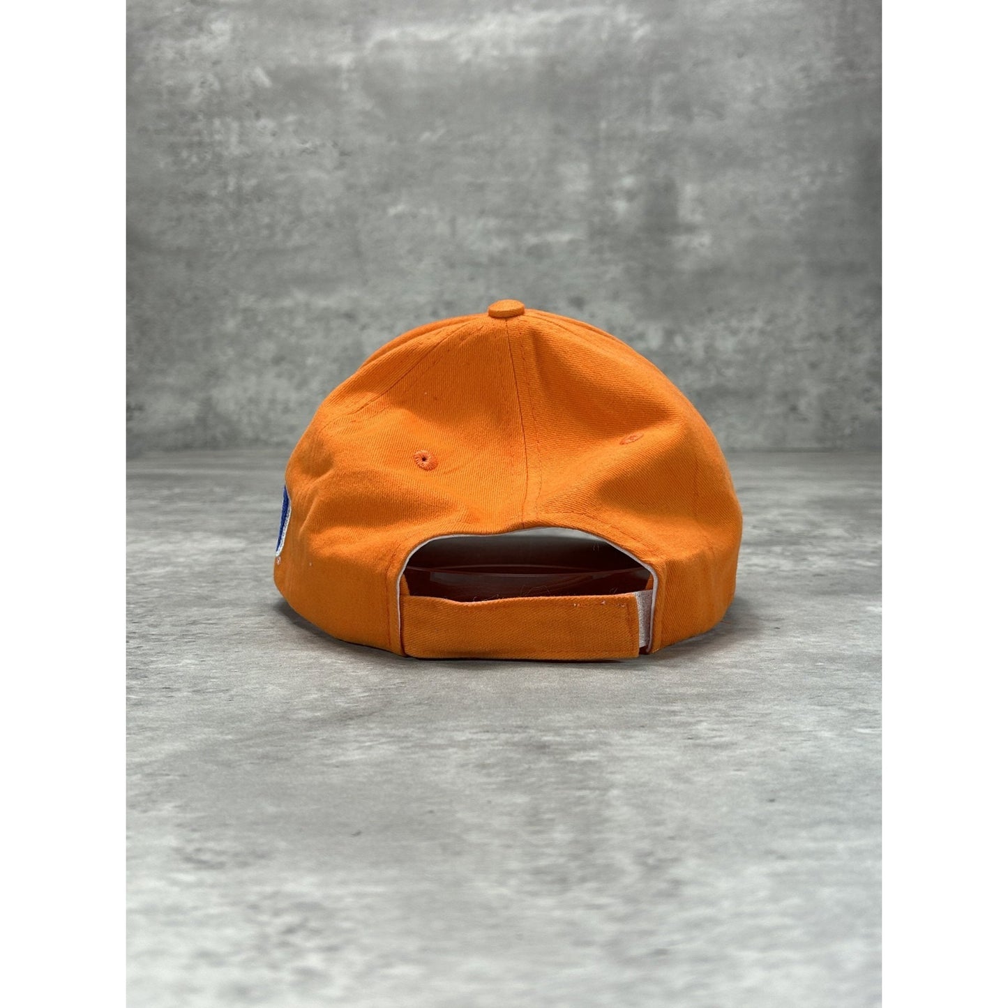 Vintage Tide Racing Embroidered Spellout Nascar Strapback Hat OSFA Orange