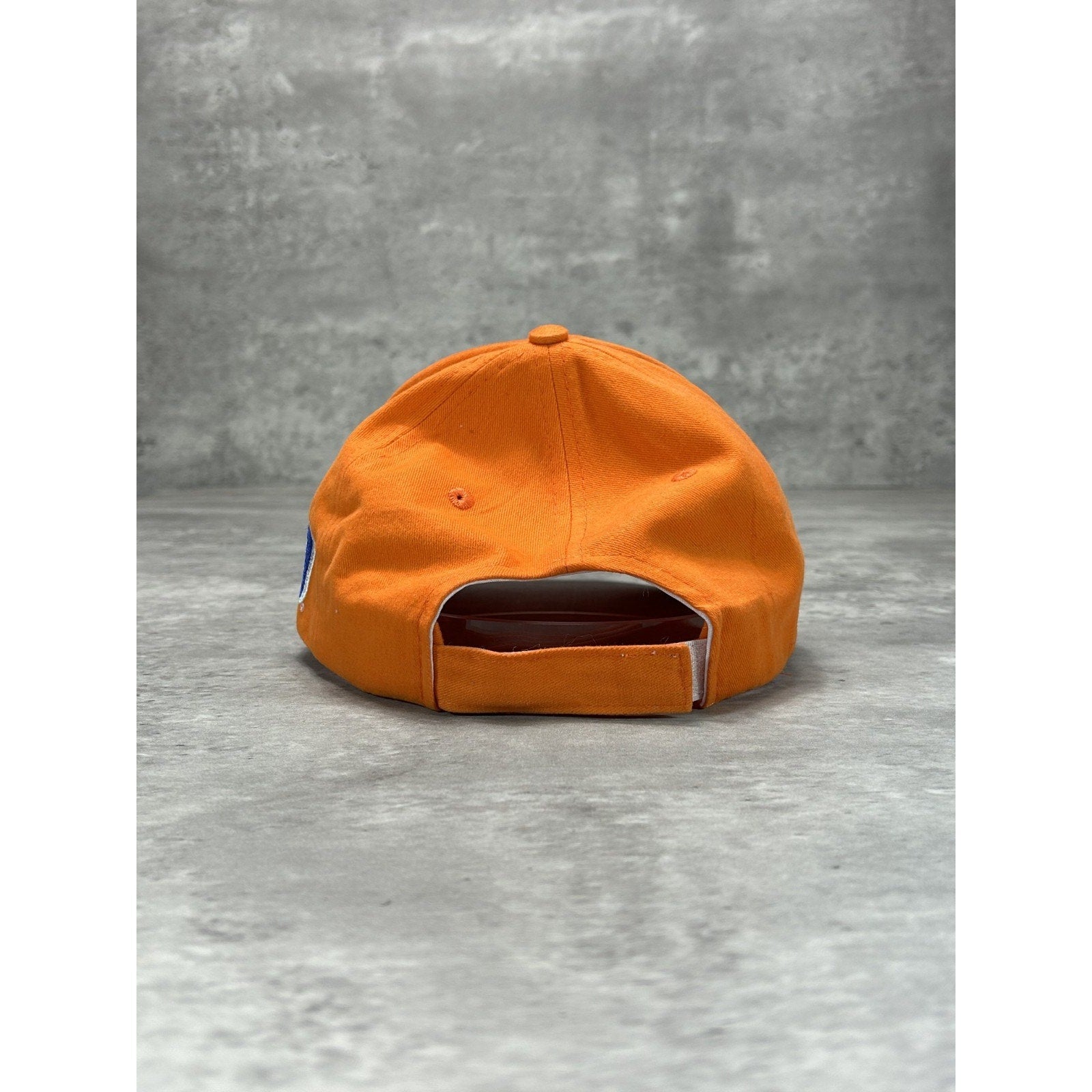 Vintage Tide Racing Embroidered Spellout Nascar Strapback Hat OSFA Orange
