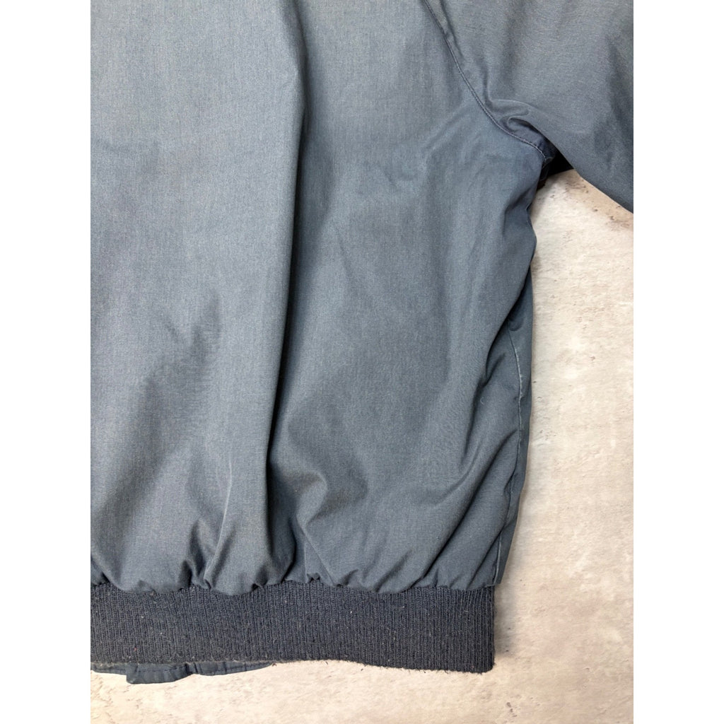 Vintage 80s Eddie Bauer Insulated Full Zip Collared Bomber Jacket Size XL