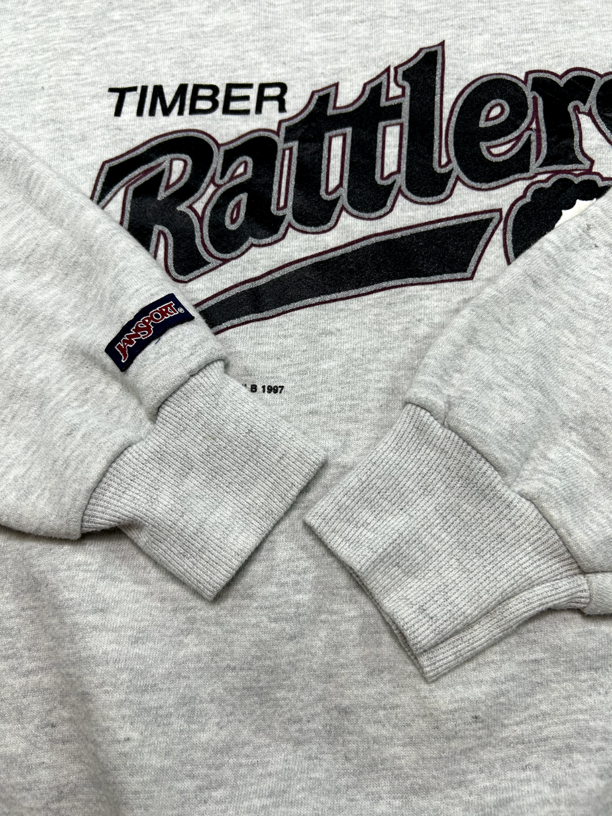 Vintage 1997 Wisconsin Timber Rattlers MiLB Spellout Sweatshirt Size Large 90s