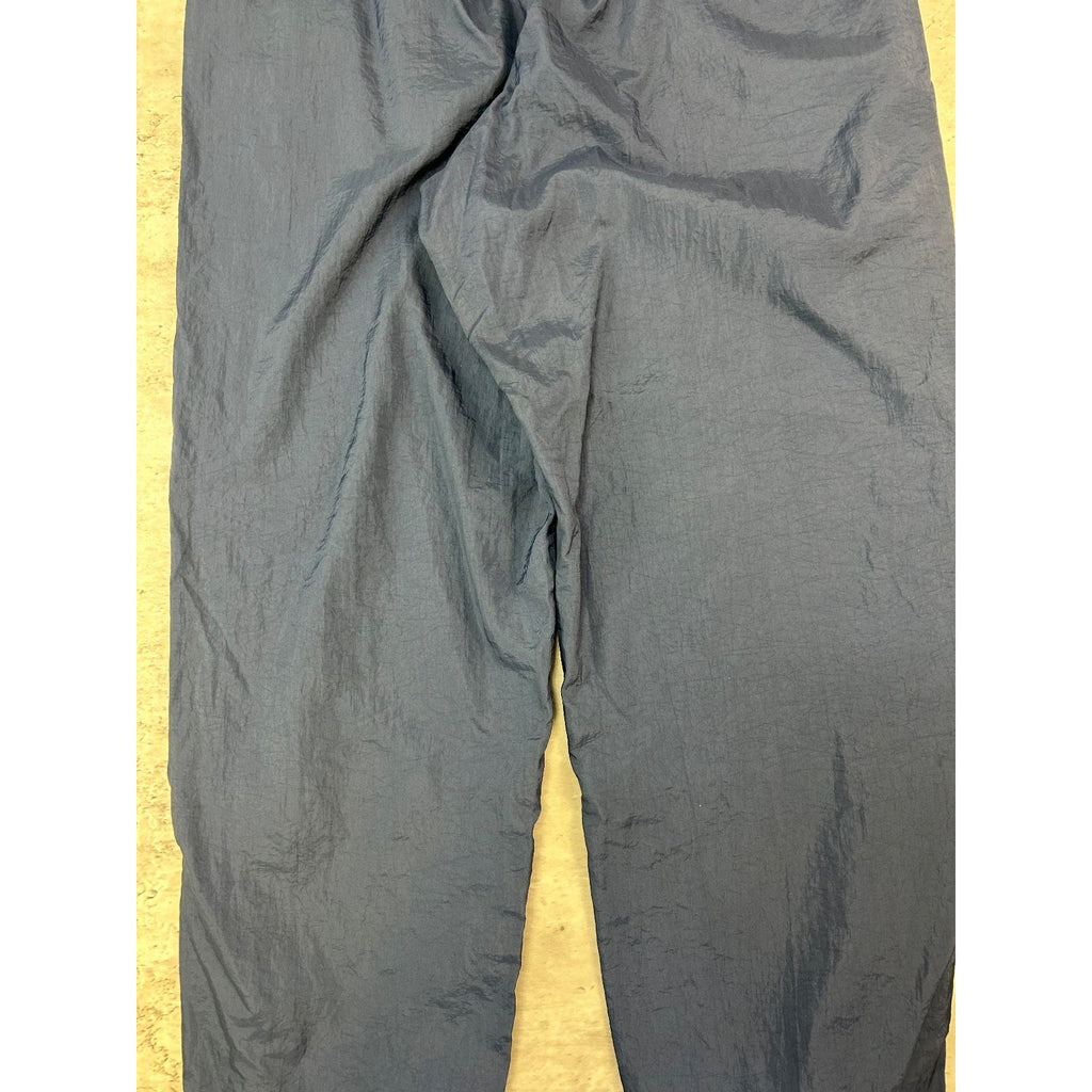 Vintage 2000s Nike Tonal Embroidered Logo Nylon Track Pants Size Large
