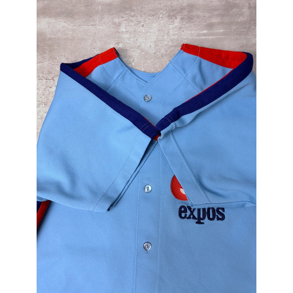 Vintage 80s/90s Montreal Expos MLB Stitched Maska Baseball Jersey Size XL