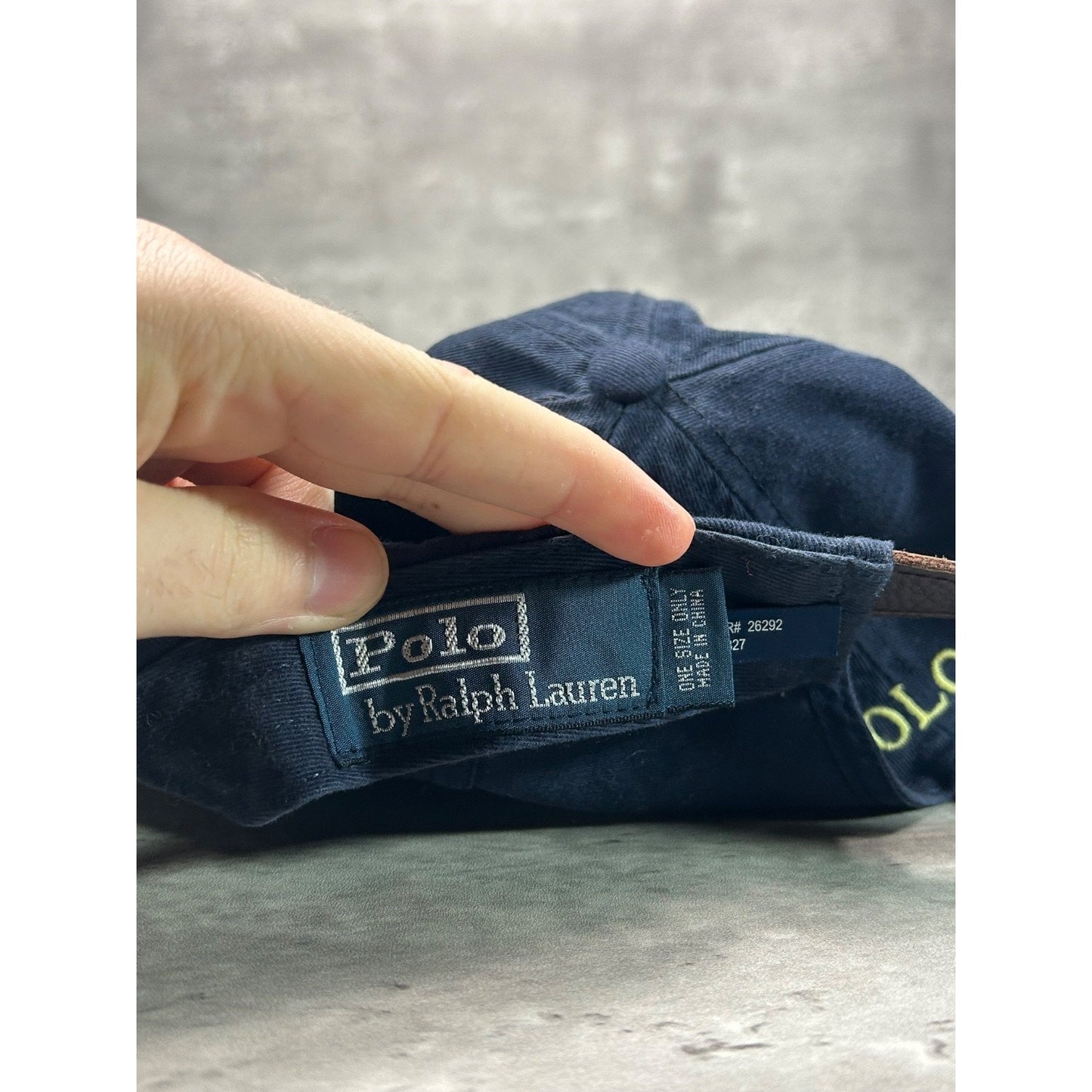 Vintage Polo Ralph Lauren Embroidered Pony Strapback Hat OSFA