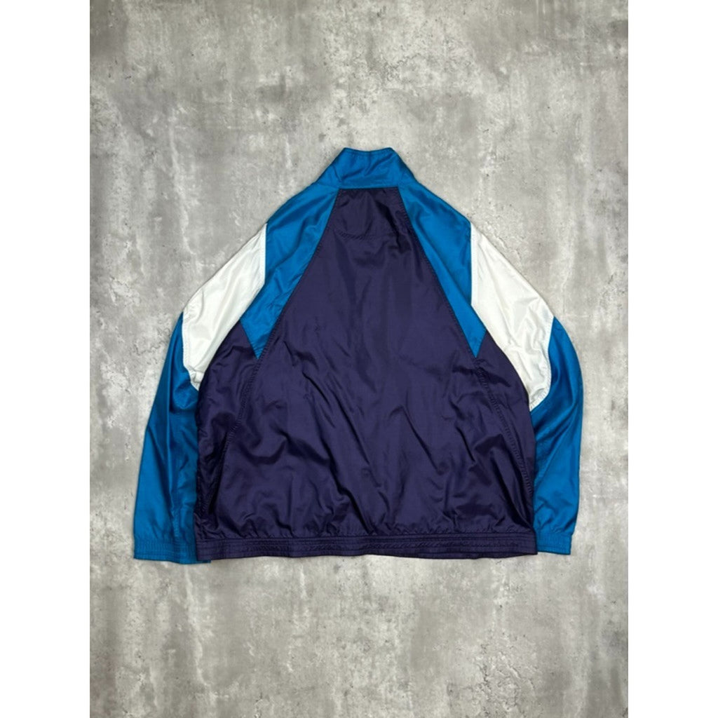 Vintage 90s Nike Embroidered Logo Swoosh Nylon Windbreaker Jacket Size XL
