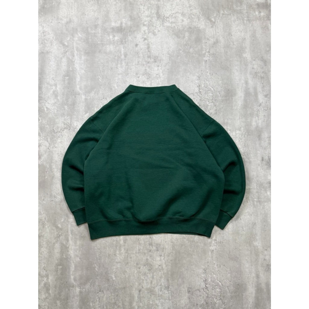 Vintage Notre Dame Fighting Irish NCAA Embroidered Logo Sweatshirt Size XL