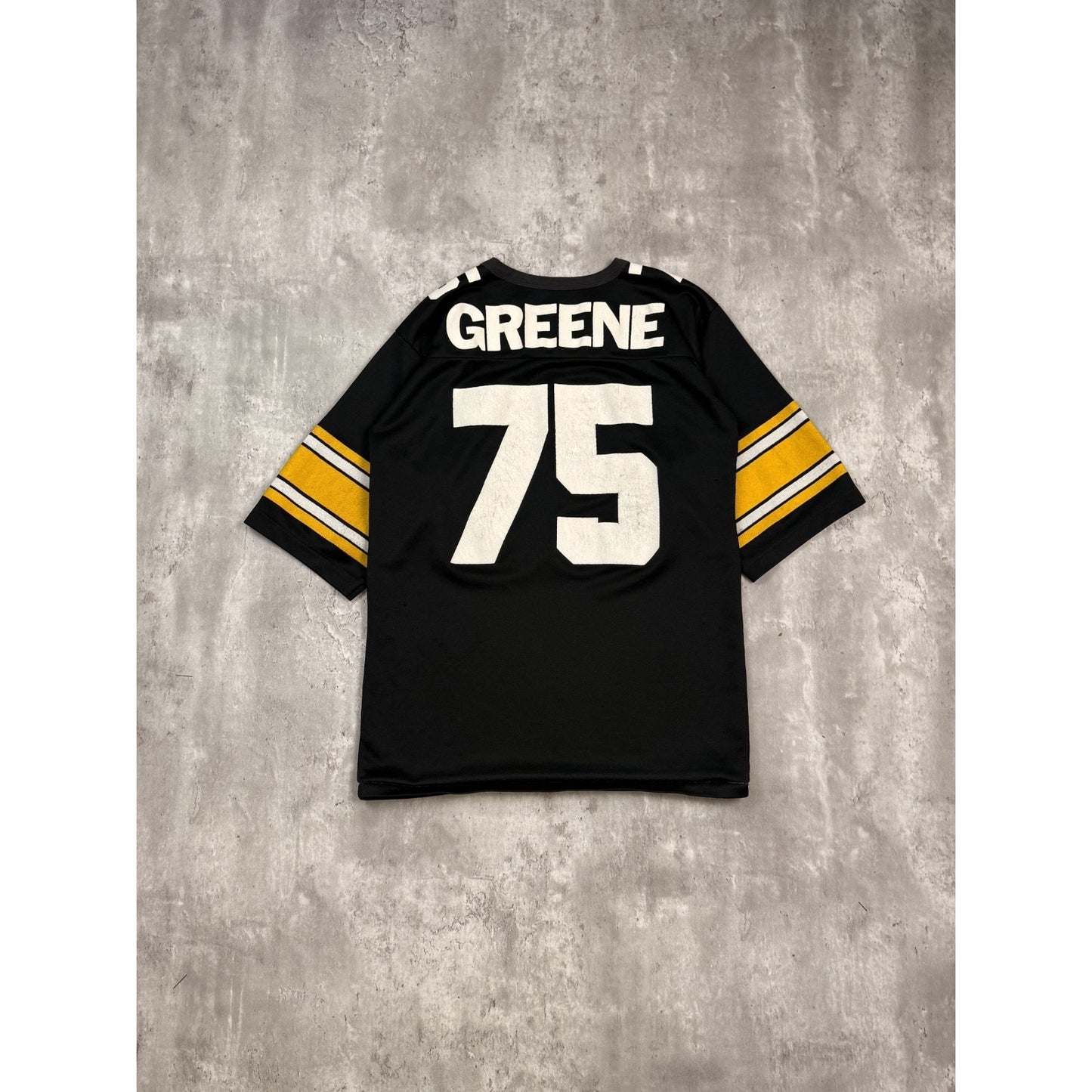 Vintage 70s Mean Joe Greene #75 Pittsburgh Steelers NFL Football Jersey Medium