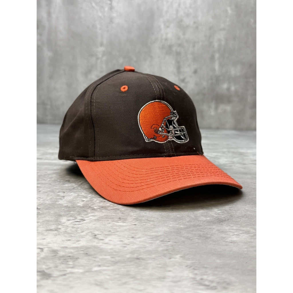 Vintage 90s Cleveland Browns NFL Embroidered Logo Football Snapback Hat OSFA