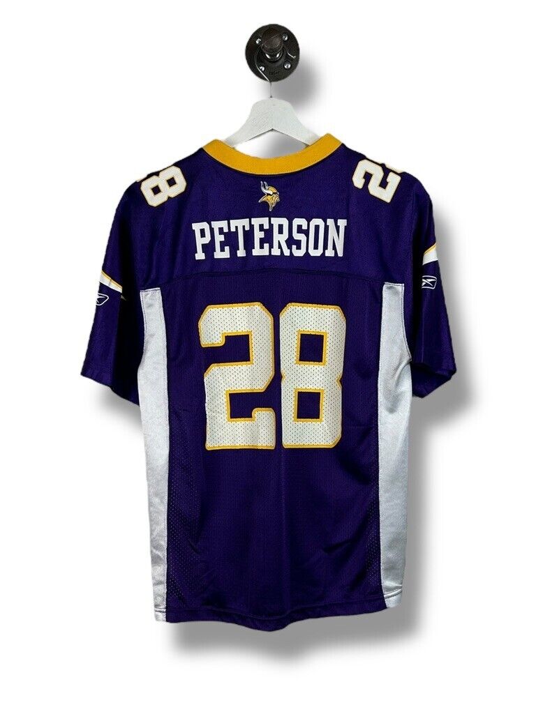 Adrian Peterson #28 Minnesota Vikings NFL Reebok Football Jersey SzYOUTH Large