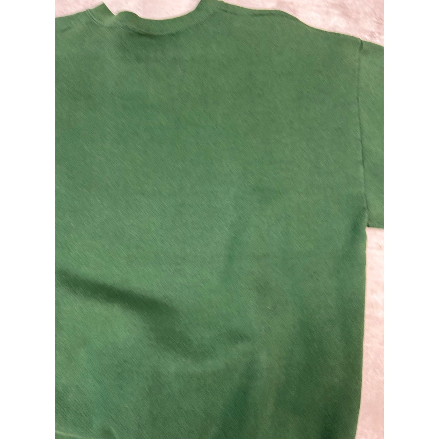 Vintage 90s Arctic Wildlands Deer Nature Graphic Sweatshirt Size XL Green