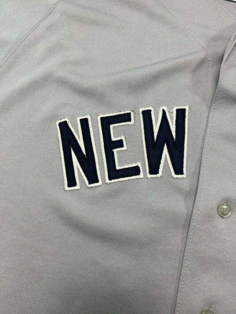 Vtg 90s Derek Jeter #2 NY Yankees Russell Athletics Authentic's Jersey 48 XL