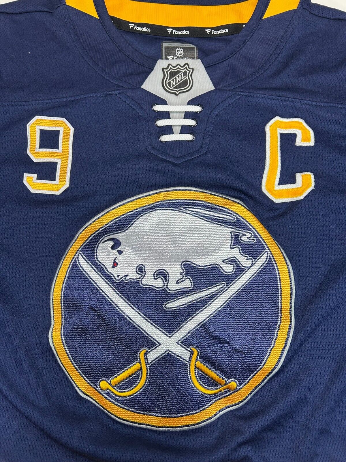 Jack Eichel Buffalo Sabres Stitched NHL Hockey Jersey Size Large Blue