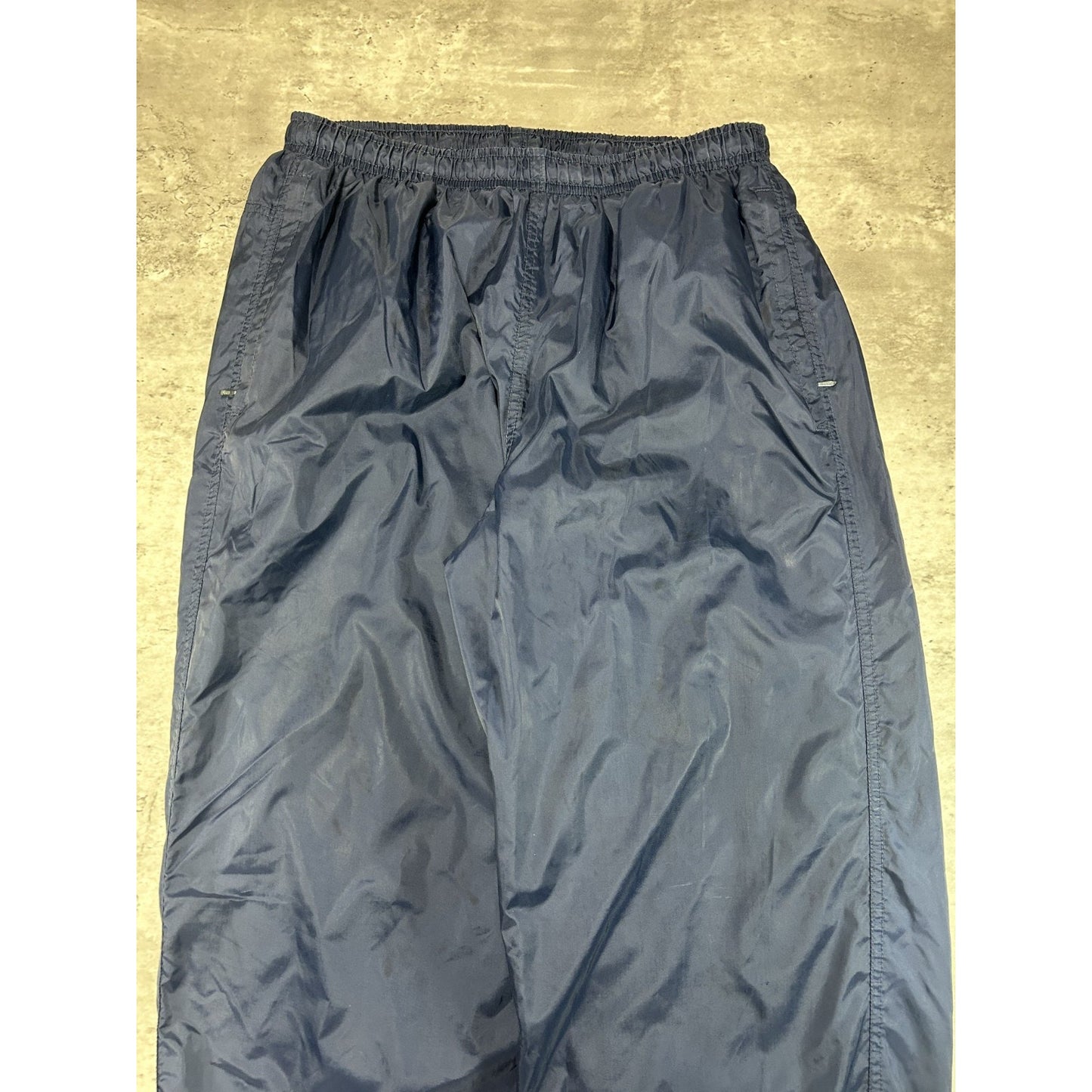 Vintage Nike Embroidered Swoosh Nylon Track Pants Size Medium