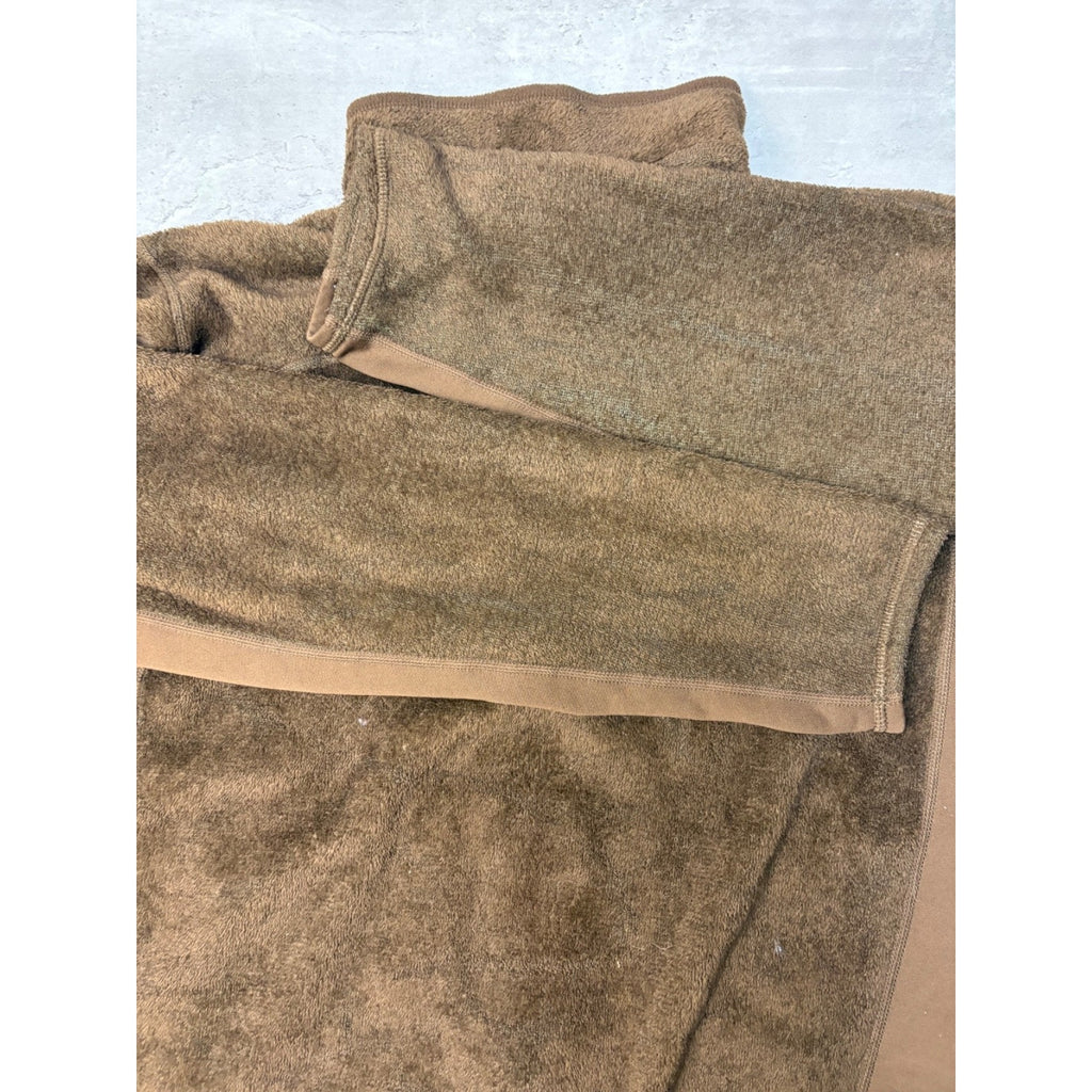 Vintage Patagonia Rhythm Brown Earth Tone Full Zip Fleece Sweatshirt Size XL