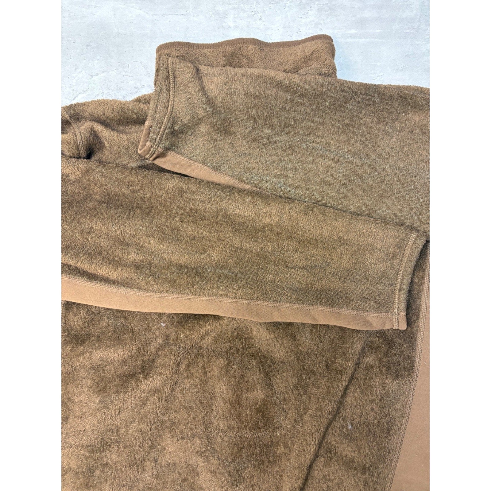 Vintage Patagonia Rhythm Brown Earth Tone Full Zip Fleece Sweatshirt Size XL