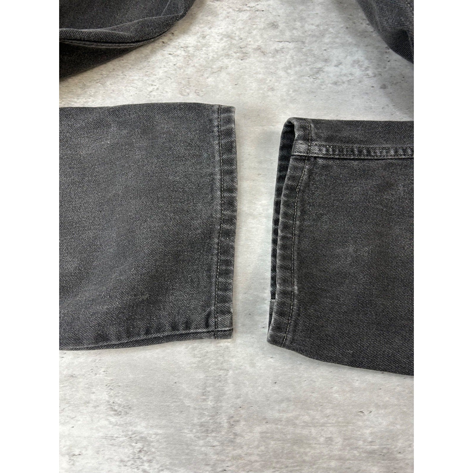 Vintage 90s Levis 550 Red Tab Black Denim Pants Size 36