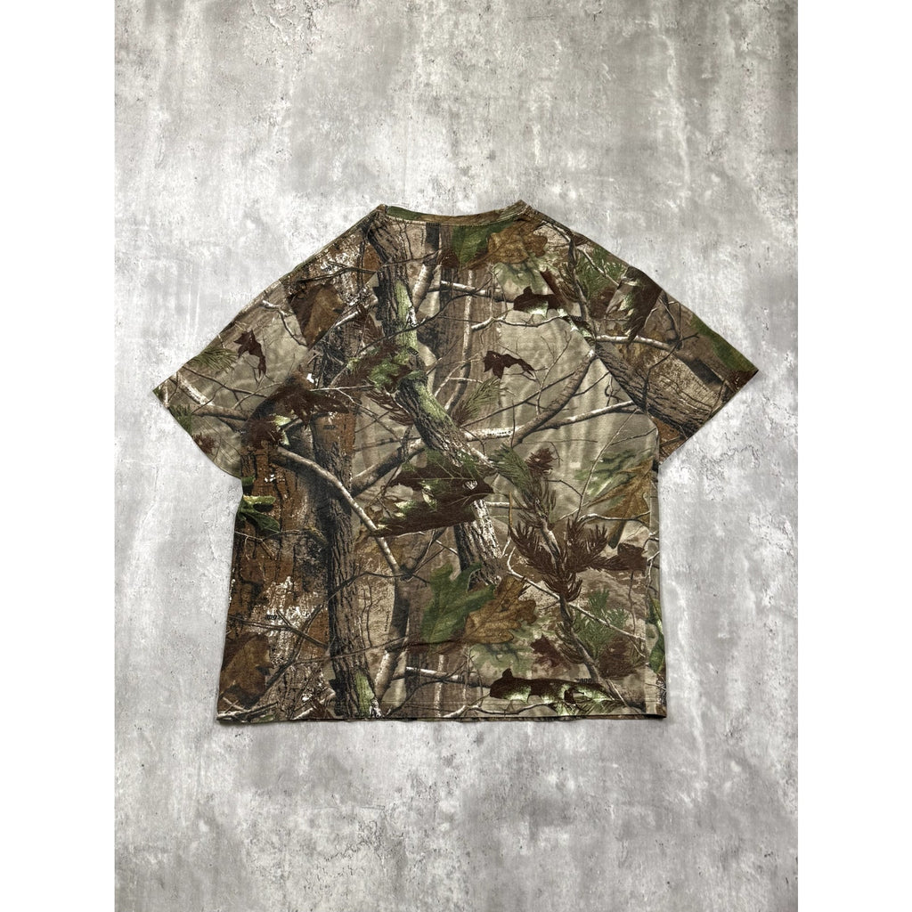 Vintage Code V Apg Tree Camo Hunting T-Shirt Size XL