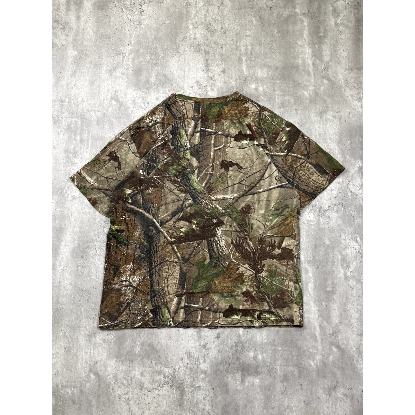 Vintage Code V Apg Tree Camo Hunting T-Shirt Size XL