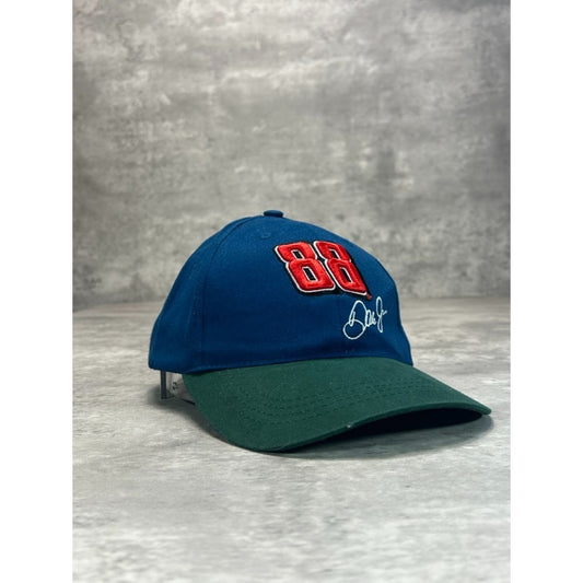 Vintage Dale Earnhardt #88 Embroidered Nascar Racing Strapback Hat OSFA