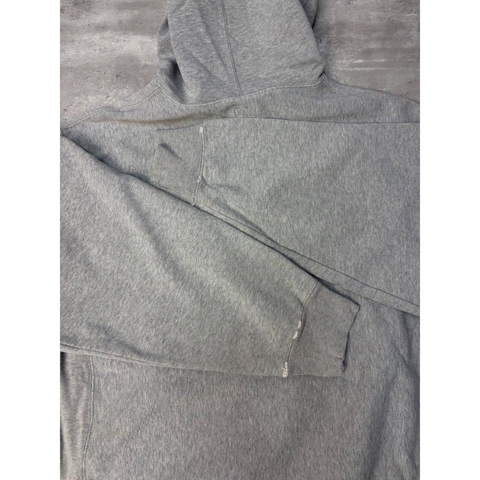 Vintage Gap Embroidered Arc Spellout Hooded Pullover Sweatshirt Size Medium