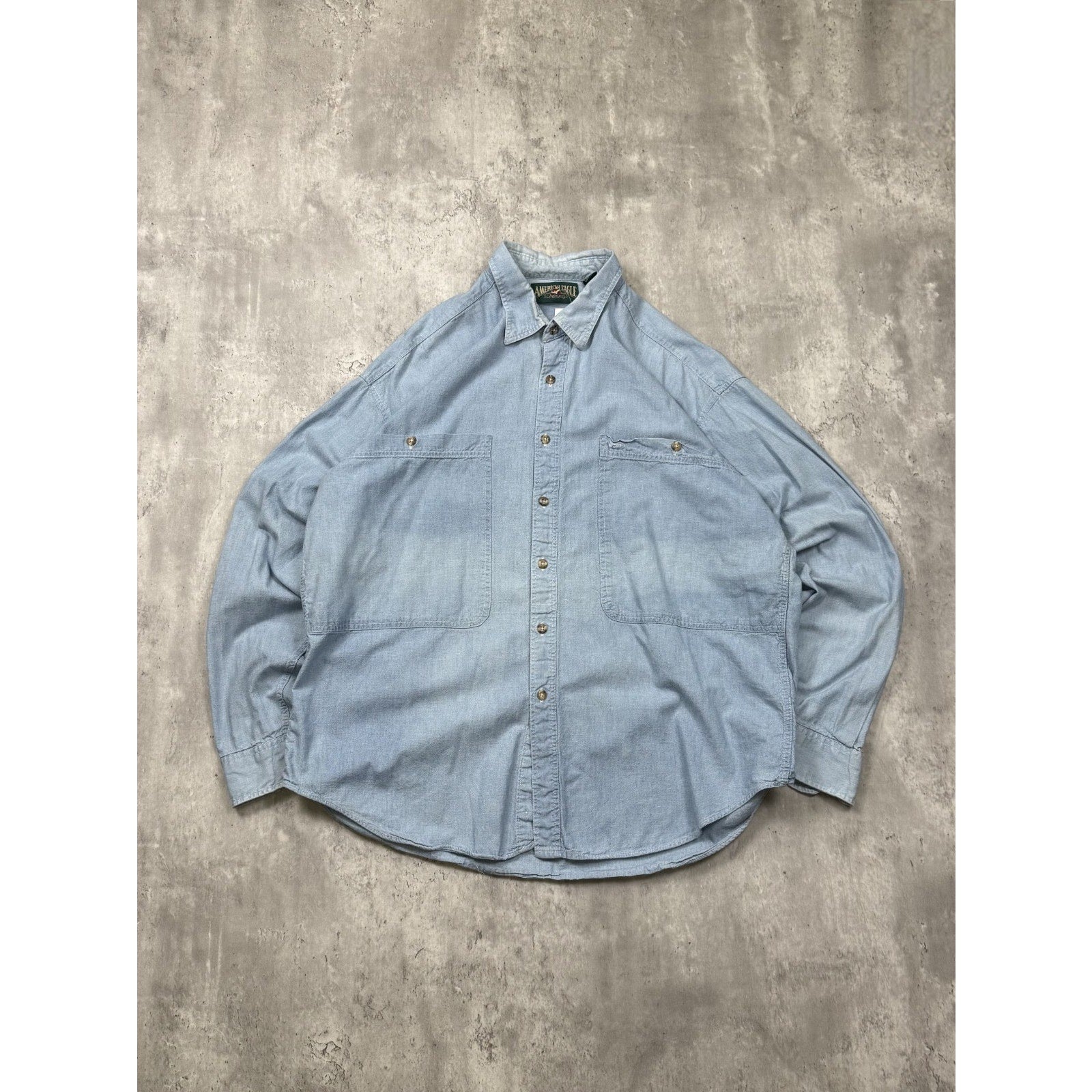 Vintage American Eagle Outfitters Long Sleeve Button Up Shirt Size XL