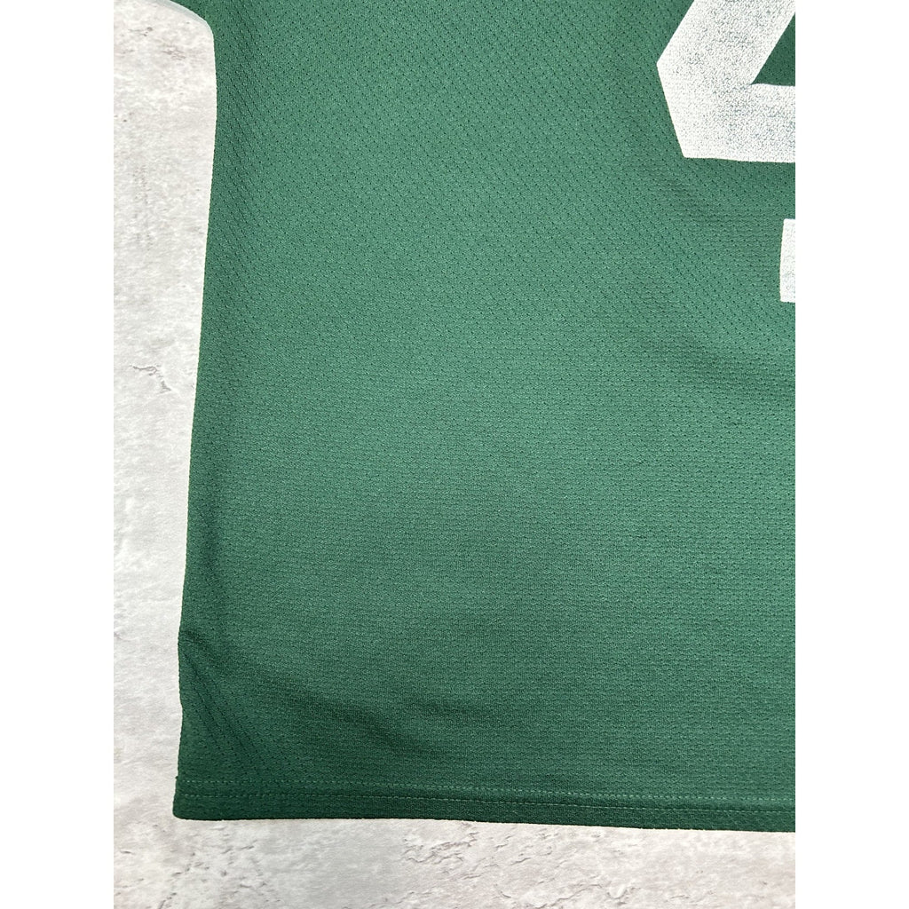 Vintage 90s Brett Favre #4 Green Bay Packers NFL Logo 7 Jersey Size Large Green