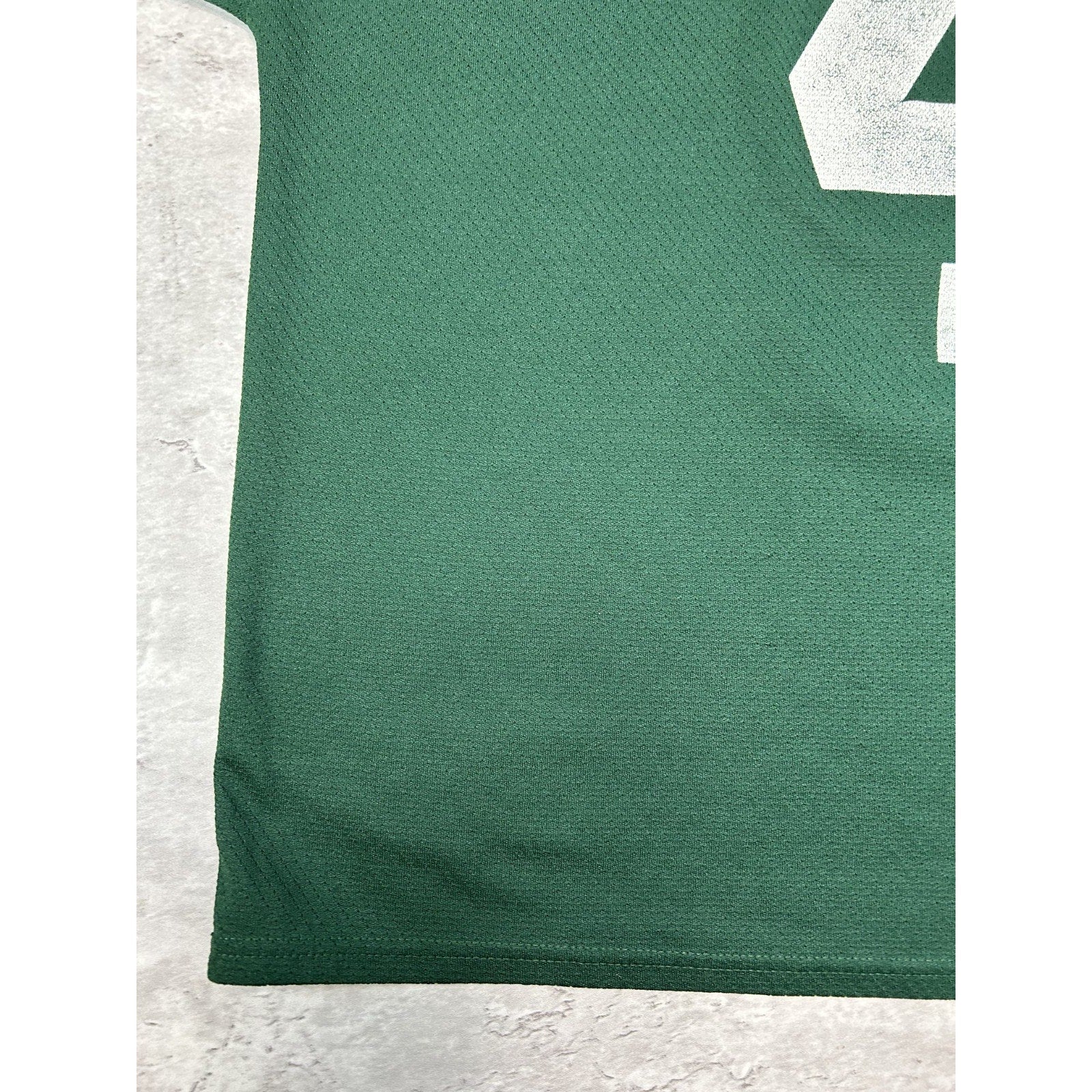 Vintage 90s Brett Favre #4 Green Bay Packers NFL Logo 7 Jersey Size Large Green