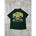 Vintage 1995 Green Bay Packers NFL Helmet Graphic Football T-Shirt Size Large