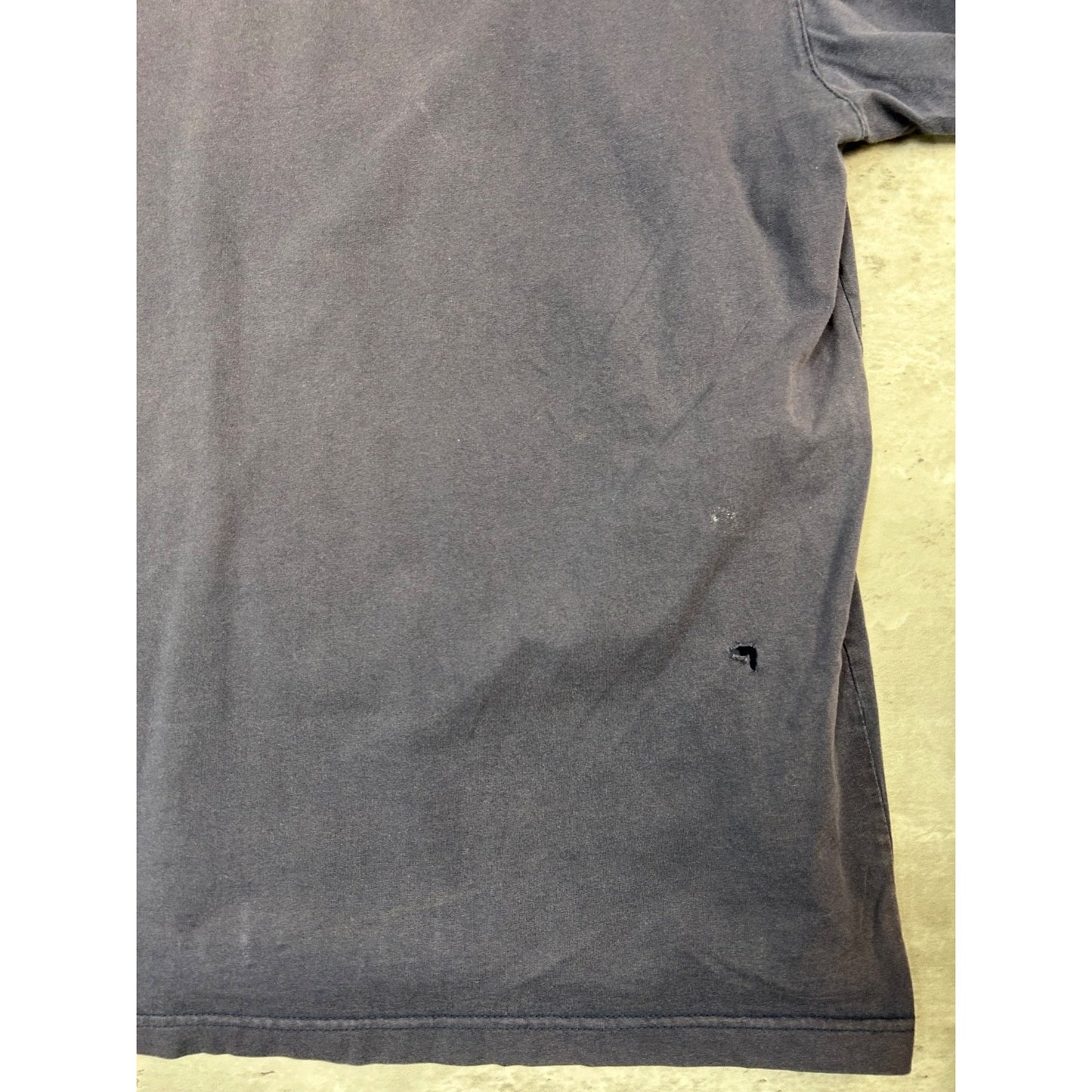 Vintage 2000s Nike Embroidered Swoosh T-Shirt Size 2XL Navy Blue