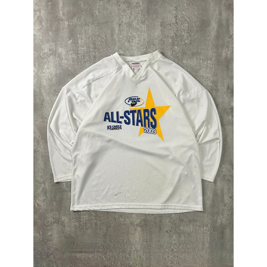 PIHL All Stars Spellout Hockey Jersey Size XL White