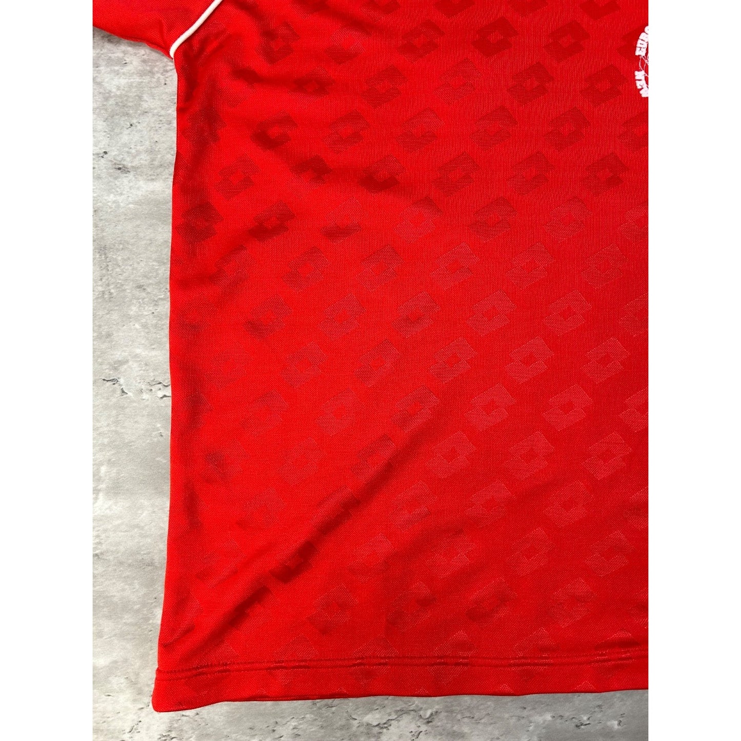 Vintage 80s/90s Lotto European Soccer Tour Collared Jersey Size XL