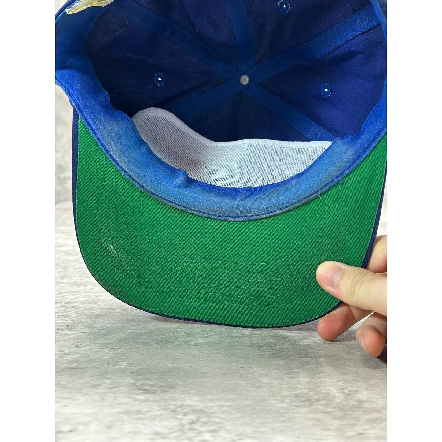 Vintage 80s/90s Yaesu 40th Anniversary Graphic Spellout Snapback Hat OSFA