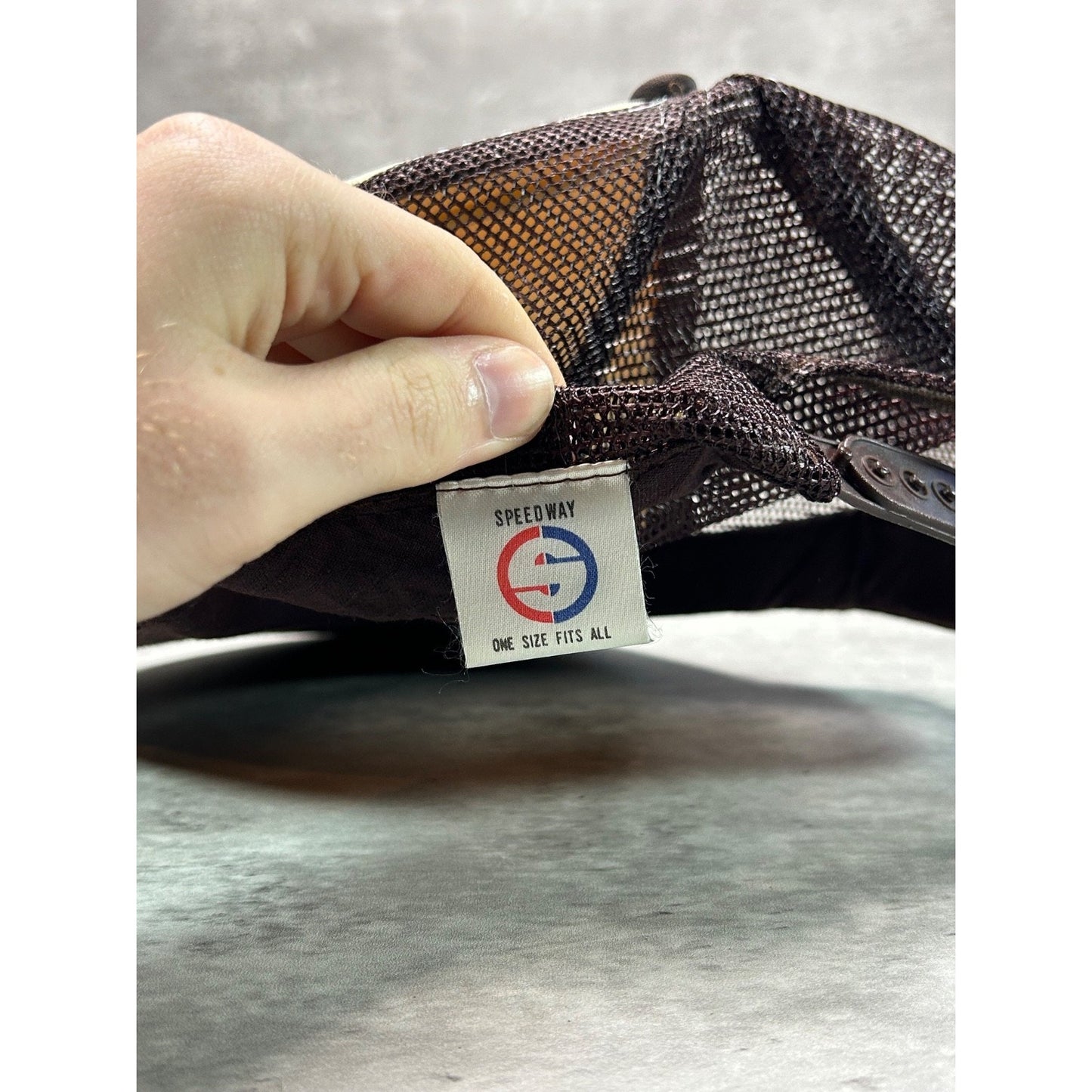 Vintage 80s Oklahoma Anthroplogical Society Spellout Trucker Snapback Hat OSFA